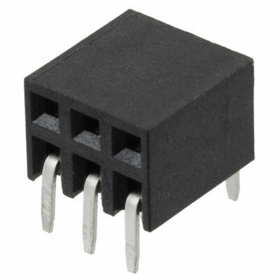6 Position Receptacle Connector 0.100