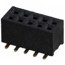 10 Position Receptacle Connector 0.050