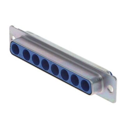 Receptacle for Female Contacts Housing D-Sub, Combo Connector 8 (Power) Position - 1