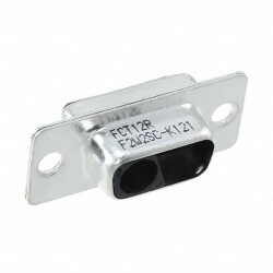 Receptacle for Female Contacts Housing D-Sub, Combo Connector 2 (Coax or Power) Position - Molex