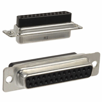 Receptacle for Female Contacts Housing D-Sub Connector 25 Position - 1
