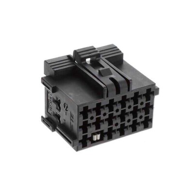 17 Rectangular Connectors - Housings Receptacle Black 0.197