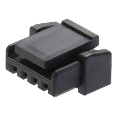 Rectangular Connectors - Housings Receptacle Black 0.049