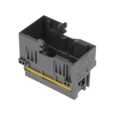 48 Rectangular Connectors - Housings Plug Gray - 1