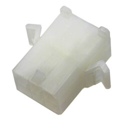 6 Rectangular Connectors - Housings Plug 0.189