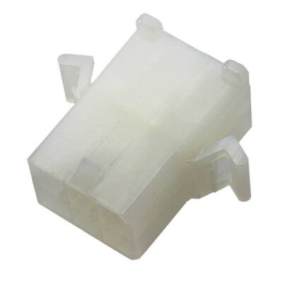 6 Rectangular Connectors - Housings Plug 0.189