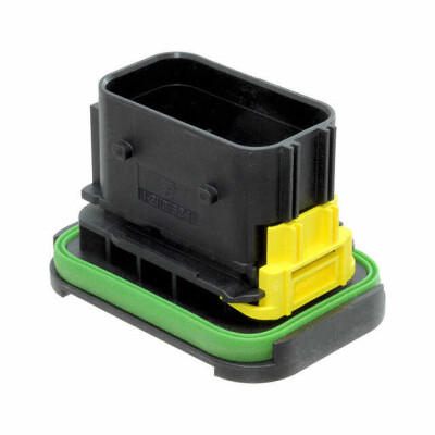 21 Rectangular Connectors - Housings Plug Black 0.197