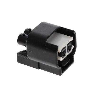 2 Rectangular Connectors - Housings Plug Black - 1