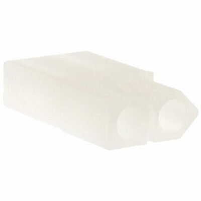 2 Rectangular Connectors - Housings Receptacle Natural 0.248