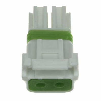 2 Rectangular Connectors - Housings Receptacle Natural 0.197