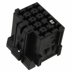 14 Rectangular Connectors - Housings Receptacle Black 0.197