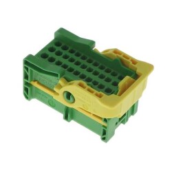 48 Rectangular Connectors - Housings Receptacle Green - TE Connectivity Deutsch Connectors