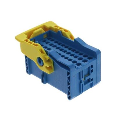 48 Rectangular Connectors - Housings Receptacle Blue - 1