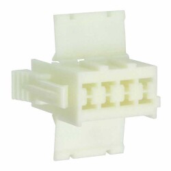 8 Rectangular Connectors - Housings Receptacle Natural 0.200