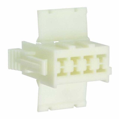 8 Rectangular Connectors - Housings Receptacle Natural 0.200