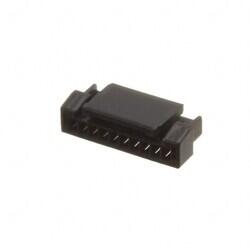Rectangular Connectors - Housings Receptacle Black 0.049