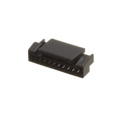 Rectangular Connectors - Housings Receptacle Black 0.049