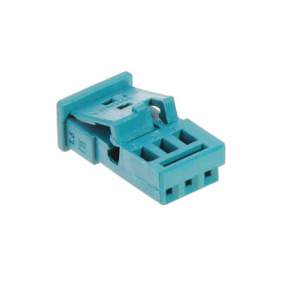 3 Rectangular Connectors - Housings Receptacle Blue 0.100