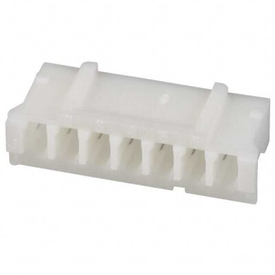 7 Rectangular Connectors - Housings Receptacle Natural 0.079