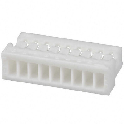 9 Position Rectangular Housing Connector Receptacle Natural 0.039