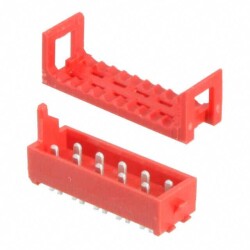 10 Position Rectangular Plug Connector IDC Tin 28 AWG - Würth Elektronik