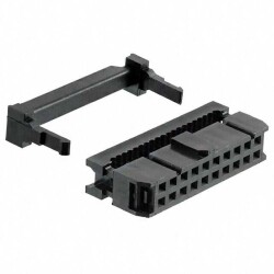20 Position Rectangular Receptacle Connector IDC Gold 28 AWG - Würth Elektronik