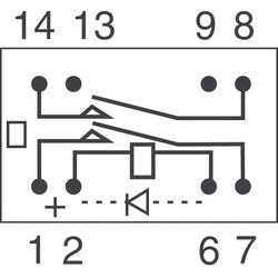 RELAY REED DPST 500MA 5V - 5