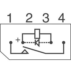 RELAY REED SPST 500MA 12V - 4
