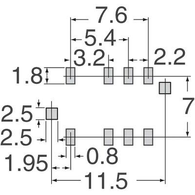 RELAY RF DPDT 1A 3V - 4