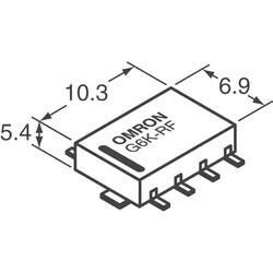 RELAY RF DPDT 1A 3V - Omron Electronics Inc-EMC Div (1)