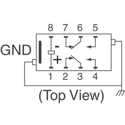 RELAY RF DPDT 1A 3V - 3