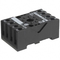 Relay Socket DIN Rail - TE Connectivity Potter & Brumfield Relays
