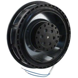 Fan Motorized Impellers 230VAC Round - 138mm Dia Ball 61.2 CFM (1.71m³/min) 2 Wire Leads - ebm-papst Inc.