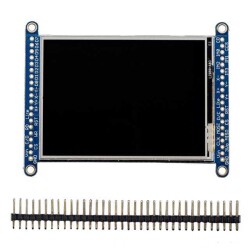 Resistive Graphic LCD Display Module Transmissive Red, Green, Blue (RGB) TFT - Color Parallel, 8-Bit, SPI 2.8