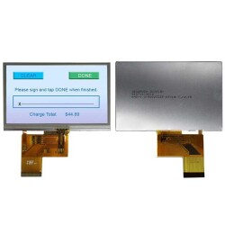 Resistive Graphic LCD Display Module Transmissive Red, Green, Blue (RGB) TFT - Color Parallel, 24-Bit (RGB) 4.3