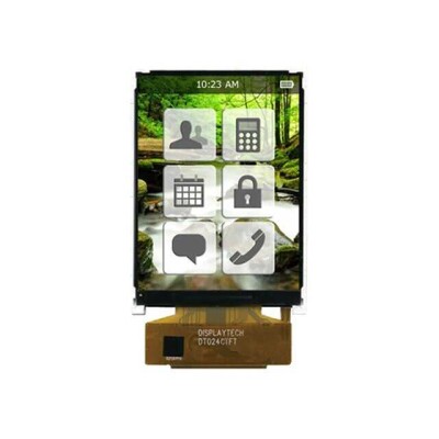 Resistive Graphic LCD Display Module Transmissive Red, Green, Blue (RGB) TFT - Color Parallel 2.4