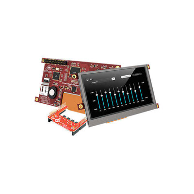 Resistive Graphic LCD Display Module Transmissive Red, Green, Blue (RGB) TFT - Color I2C, TTL 4.3