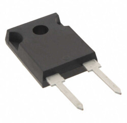 100 mOhms ±1% 100W Through Hole Resistor TO-247-2 Moisture Resistant, Non-Inductive Thick Film - 2