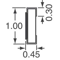 33 Ohm ±1% 62.5mW Power Per Element Isolated 4 Resistor Network/Array ±200ppm/°C 0804, Convex, Long Side Terminals - 3