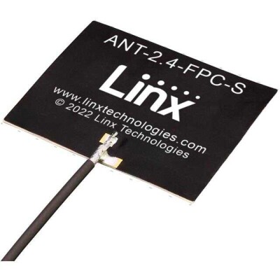 2.45GHz Bluetooth, ISM, Wi-Fi, Zigbee™ PCB Trace RF Antenna 2.4GHz ~ 2.5GHz 4dBi IPEX MHF1 (U.FL) Adhesive - 1