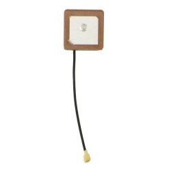 1.582GHz GNSS, GPS Ceramic Patch RF Antenna 1.559GHz ~ 1.606GHz IPEX Adhesive - 1