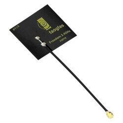 RF ANTENNA Bluetooth, WLAN, Zigbee™ Flat Patch U.FL (UMCC), I-PEX MHF1 Adhesive - Taoglas Limited