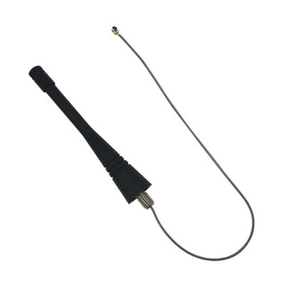 RF ANTENNA General Purpose Whip, Straight U.FL (UMCC), I-PEX MHF1 Panel Mount - 1