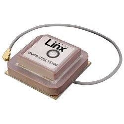 RF Antenna L1/L5 Active Ceramic Patch GNSS Antenna - TE Connectivity Linx