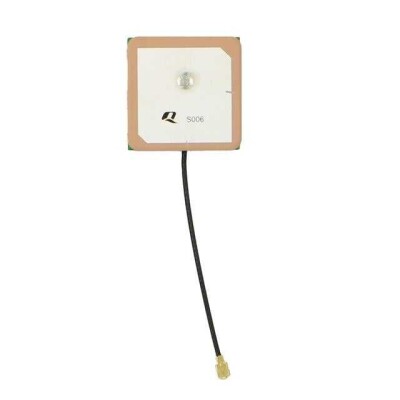 RF ANTENNA GNSS, GPS Ceramic Patch I-PEX Adhesive - 1