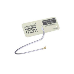 RF ANTENNA Beidou, Galileo, GLONASS, GPS Flat Patch U.FL (UMCC), I-PEX MHF1 Adhesive - Antenova