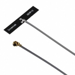 RF ANTENNA WLAN PCB Trace U.FL (UMCC), I-PEX MHF1 Connector Mount - Inventek Systems
