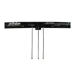 829MHz, 1.47GHz, 1.58GHz, 1.94GHz, 2.5GHz, 3.5GHz Flat Patch RF Antenna 698MHz ~ 960MHz, 1.428GHz ~ 1.51GHz, 1.559GHz ~ 1.61GHz, 1.695GHz ~ 2.2GHz, 2.3GHz ~ 2.7GHz, 3.4GHz ~ 3.6GHz 4.2dBi U.FL (UMCC), IPEX MHF1 Adhesive - PulseLarsen Antennas