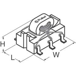 RF Balun 5MHz ~ 200MHz 1:1 6-SMD - 2