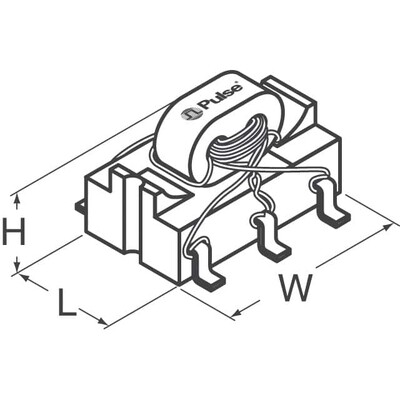 RF Balun 5MHz ~ 200MHz 1:1 6-SMD - 2